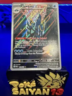 Clawitzer 141/132 Mega Evolution Illustration Rare Pokemon - Image 1