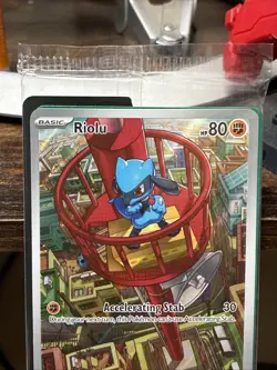 Riolu 010 ETB Black Star Promo Mega Evolution - Pokemon Sealed - Image 2