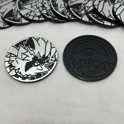 ZERAORA Silver Foil Official Pokemon TCG JUMBO Collector Coin 2" Lot Of 12 New - Image 2
