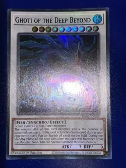 Yugioh! Ghoti of the Deep Beyond - RA04-EN060 - Super Rare - 1st Edition - Image 1