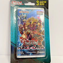 Yugioh number hunters cards 3 booster pack lot English Edition Konami + 6yrs - Image 1