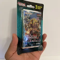 Yugioh number hunters cards 3 booster pack lot English Edition Konami + 6yrs - Image 3