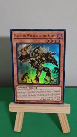 Yugioh Magicore Warrior Of The Relics MP23-EN266 Ultra Rare 25th Anniversary Tin - Image 1