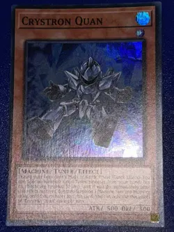 Yugioh! Crystron Quan - RA04-EN021 - Super Rare - 1st Edition Near Mint, English - Image 1