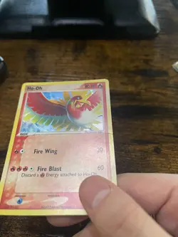 Ho-Oh 1/17 Pop Series 5 Promo Holo Rare Pokemon Card 2007 044🔥LP MP +🔥 - Image 2