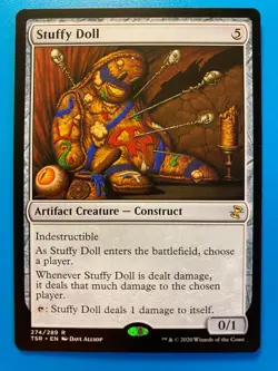 MTG 1x Stuffy Doll # 274 Time Spiral Remastered Magic the Gathering Card x1 NM - Image 1
