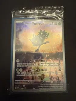 Teal Mask Ogerpon 123 Sv: Scarlet & Violet Promo Cards Holo - Image 1