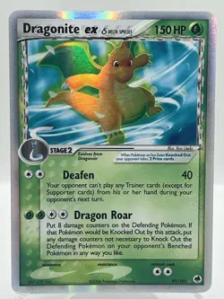 Dragonite ex 91/101 Dragon Frontiers Holo Ultra Rare Vintage Pokemon TCG Card - Image 1