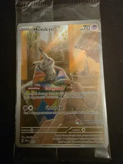 Mimikyu - 075 (Pokemon Center Exclusive) 075 Sv: Scarlet & Violet Promo Card - Image 1