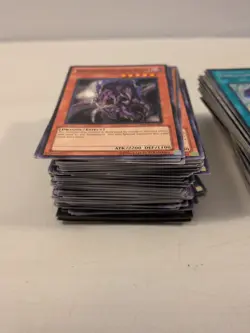1990s Yu-Gi-Oh Cards Lot Of 160+ Vtg Trading Card Game Foils Hooks Unsearched - Image 4