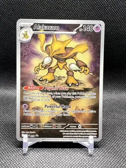Alakazam 009 Mega Evolutions Black Star Promo Card - Great Centering 🔥 - Image 1