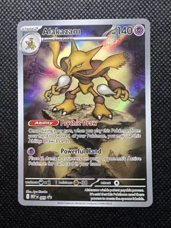 Alakazam 009 Mega Evolutions Black Star Promo Card - Great Centering 🔥 - Image 2