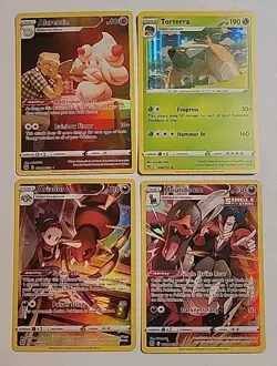 Pokemon BRILLIANT STARS - Lot of 16 CHASE Card Lot - Holo, Gallery + V Cards - Image 4
