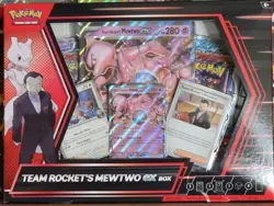 Team Rocket Mewtwo EX Box Pokemon TCG Cards - Brand New Factory Sealed - Image 1