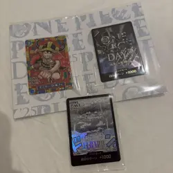 ONE PIECE Card Game 2025 ELBAPH Don!! + Luffy Promo Set One Piece Day '25 JAPAN - Image 1
