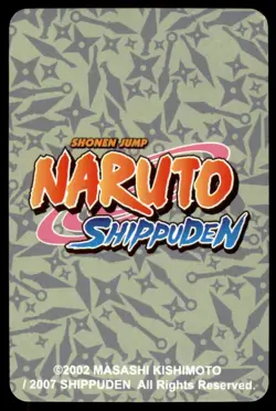 2007 Naruto Shippuden Shonen Jump Akatsuki Organization Poker Card #JOKER - Image 2