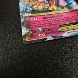Pokemon TCG Mega Diancie EX Black Star Promo Holo Card XY44 - Image 3