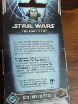 FFG Star Wars The Card Game ESCAPE FROM HOTH Force Pack - Game Supplement NEW - Image 3