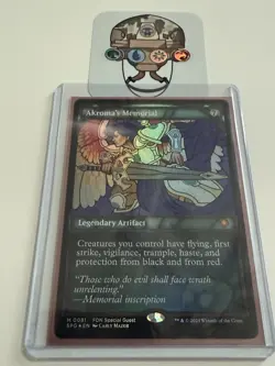 Akroma's Memorial Showcase Foil Mythic Special Guests Foundation Card, MTG - Image 1