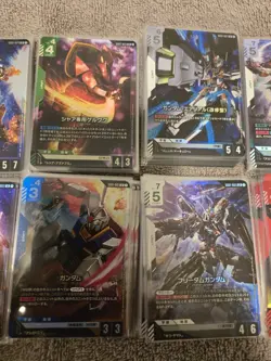 Gundam TCG LR+ Set of 12 Foil Cards - Image 4