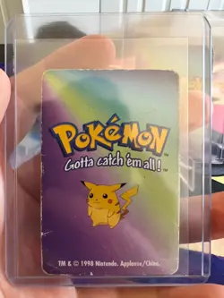 KFC promo 1998 Nintendo Pokemon Onyx Mini Card #95 vintage applause - Image 3