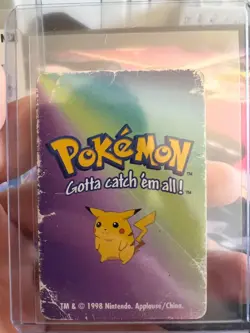 KFC promo 1998 Nintendo Pokemon Onyx Mini Card #95 vintage applause - Image 5