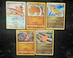 Dragonite Holo & Reverse 56/147 83/116 5/20 119/181 96/149 Pokemon 5x Card Lot - Image 1