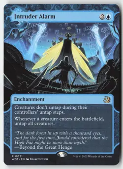 MTG - Intruder Alarm R Wilds of Eldraine: Enchanting Tales 21 LP-NM - Image 1