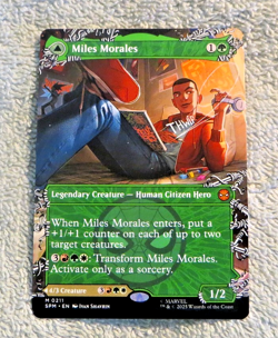 Eddie Morales Ultimate Spider-Man 0211 Mythic Borderless - Magic MTG Spider-Man - Image 2