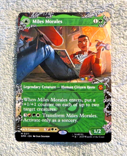 Eddie Morales Ultimate Spider-Man 0211 Mythic Borderless - Magic MTG Spider-Man - Image 3