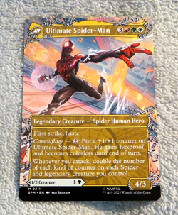 Eddie Morales Ultimate Spider-Man 0211 Mythic Borderless - Magic MTG Spider-Man - Image 4