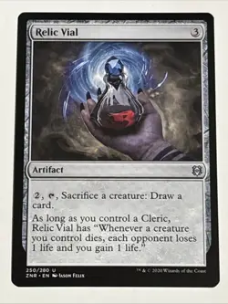 MTG Zendikar Rising Relic Vial 250/280 NM - Image 1