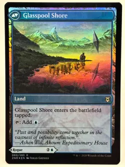 Glasspool Mimic Glasspool Shore LP/NM* FOIL Zendikar Rising 060/280 -UnltdCards - Image 2