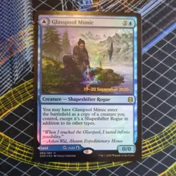 Glasspool Mimic NM Foil Zendikar Rising Prerelease Promo - Image 1