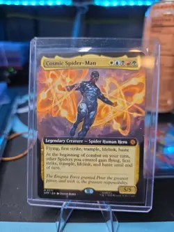 Cosmic Spider-Man (Extended Art) - Marvel's Spider-Man - Magic the Gathering NM - Image 1