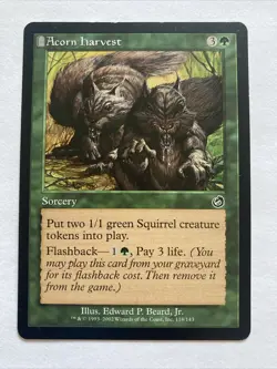 Acorn Harvest - MTG - Torment 118/143 MP - Image 1