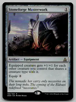 Stoneforge Masterwork R Oath of the Gatewatch 166 NM - Image 1