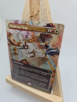 MTG Windcrag Siege (Borderless) Tarkir: Dragonstorm 0392 Near Mint Condition - Image 3