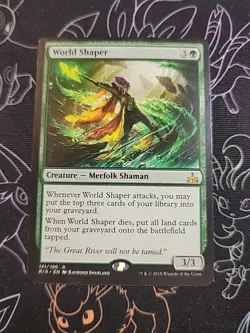 World Shaper 151/196 Rivals of Ixalan Regular Magic The Gathering Tcg - Image 1