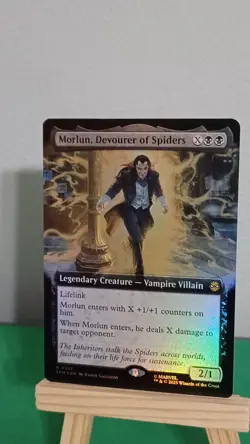 2025 Marvel's Magic The Gathering MTG R 0257 Morlun Devourer Of Spiders Foil - Image 3