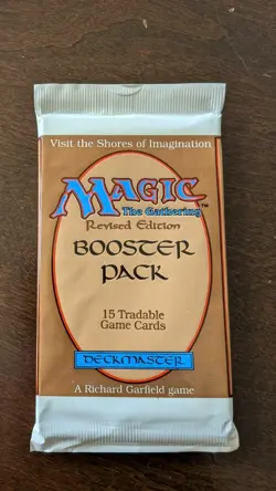 MTG Magic the Gathering Revised 3rd Edition 1994 Booster Pack New / Sealed 742818067003 - Image 3