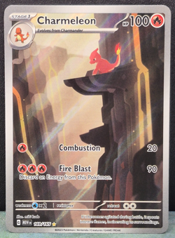 Charmeleon Illustration Rare 169/165 Pokemon Scarlet & Violet 151 TCG Near Mint - Image 1