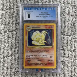 Ninetales, Raichu Lot of 2 Base Set Fossil WOTC Holo Near Mint Pokemon TCG CGC - Image 4