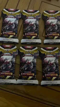 Lost Origin Sleeved Booster Packs X6 - Pokemon TCG 🔥 - Image 1
