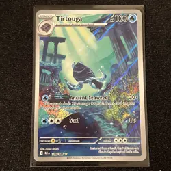 Tirtouga 106/086 IR Illustration Rare Black Bolt Pokemon TCG Mint - Image 1