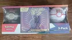 Pokemon Scarlet & Violet Elite Trainer Box + 2 Poke Balls Set - Sealed! - Image 1