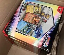 Lot Of 6 Pokemon S&V Prismatic Evolutions Poster Collection Box NEW X6 - Image 2