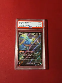 Zacian V Astral Radiance PSA 9 Full Art English 2022 Pokemon #TG21 - Image 1