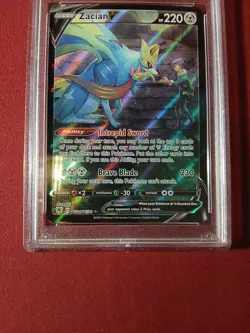 Zacian V Astral Radiance PSA 9 Full Art English 2022 Pokemon #TG21 - Image 3