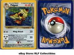1999 Pokemon, Jungle, #8/64 Pidgeot, Holo Rare (b) - Image 1